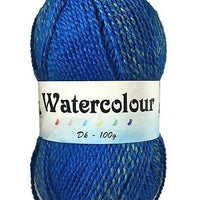 Cygnet Watercolour DK 100g Yarn for Crochet and Knitting