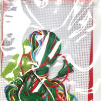 1x TWU Christmas Holiday Themed Make Your Own Mini Cross Stitch Card Kit