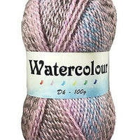 Cygnet Watercolour DK 100g Yarn for Crochet and Knitting