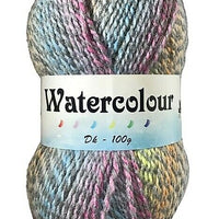 Cygnet Watercolour DK 100g Yarn for Crochet and Knitting