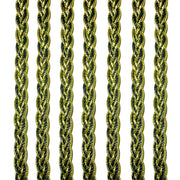 2x yards Metallic 10mm Webbing Braid Trim