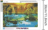 1x 5D Full Drill Landscape Resin Diamond Art Dots Embroidery Painting Art Kit