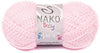 1x Nako Baby Piril 94% Premium Acrylic 6% Metallic Polyester 50g Yarn