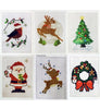 1x TWU Christmas Holiday Themed Make Your Own Mini Cross Stitch Card Kit