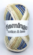 1x Flamingo 100% Acrylic Super Fine Crochet and Knitting Yarn