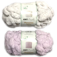 1x Super Soft Pompom 50g Acrylic Chunky Crochet and Knitting Yarn