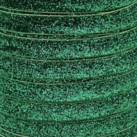 5x Yards 10mm Glitter Sparkly Velvety Polyester Ribbon - Pick Your Colour