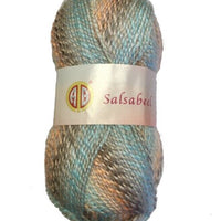 1x AB Salsabeel 100% Premium Acrylic 50g Crochet and Knitting Yarn