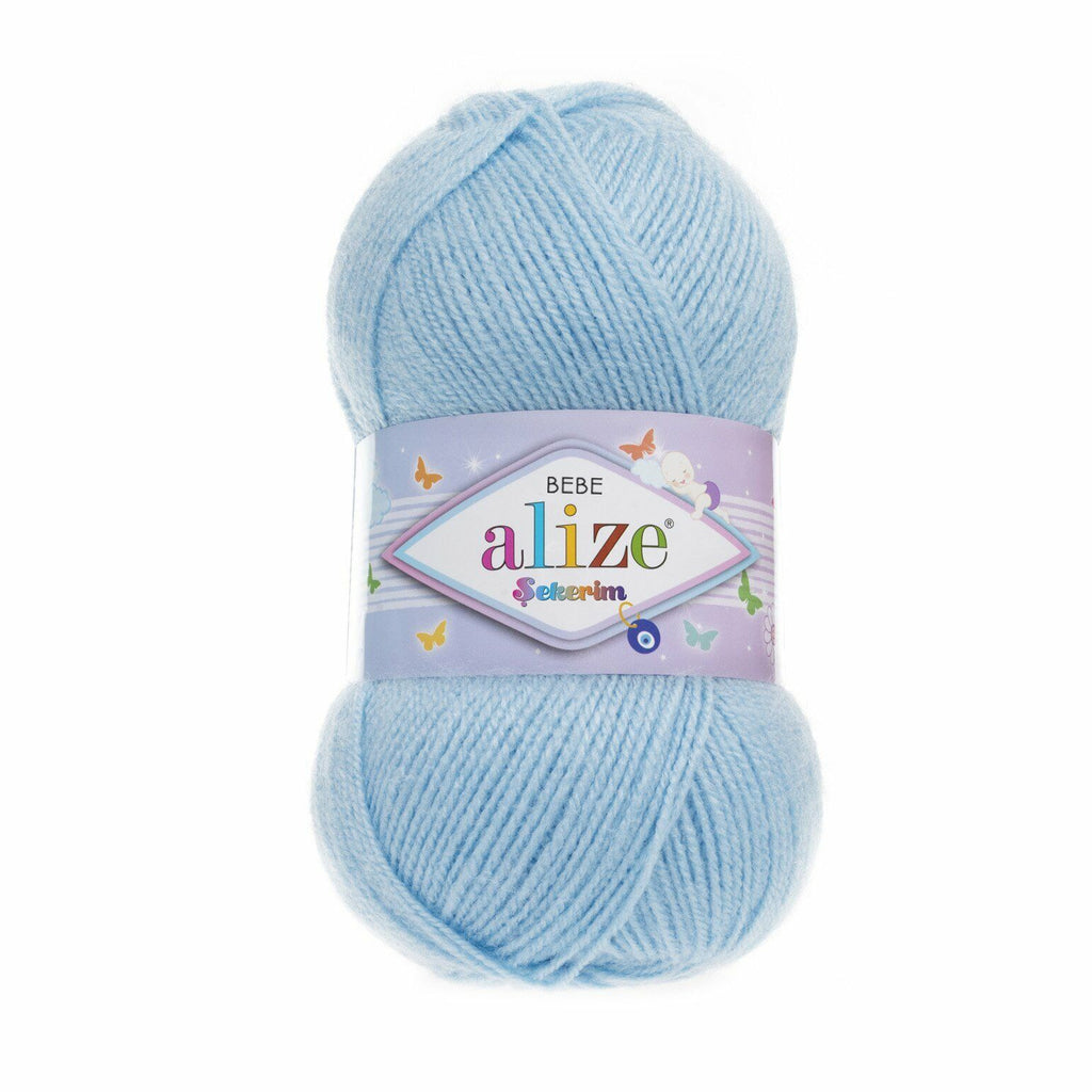 1x Alize Bebe Sekerim 100% Acrylic 100g Crochet and Knitting Yarn