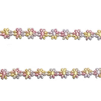 2x Yards 15mm Guipure Embroidered Flower Lace Trim - Pick your Flower Design