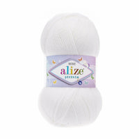 1x Alize Bebe Sekerim 100% Acrylic 100g Crochet and Knitting Yarn