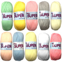 1x Baby Super Soft  DK 100g Crochet and Knitting Yarn