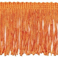 1x Yard Silky Fringing Tassel Trim 50mm Width - Choose your Colour