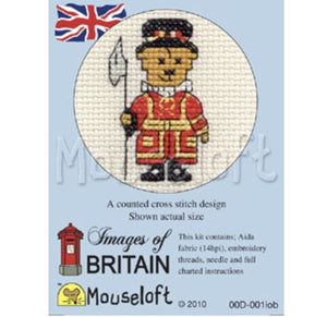 1x Mouseloft Images of Britain Mini Cross Stitch Kit- Choose Your Design