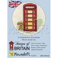 1x Mouseloft Images of Britain Mini Cross Stitch Kit- Choose Your Design