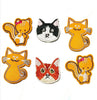 1x Set of Cats & Squirrels Embroidered Iron On Patches Applique