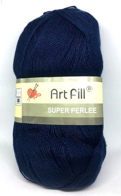 1x Art Fill Super Perlee 100% Acrylic Super Fine Crochet and Knitting Yarn