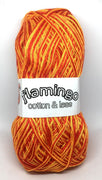 1x Flamingo 100% Acrylic Fine Crochet and Knitting Yarn