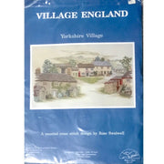 Village England Yorkshire Village  18 Count 12 x 7 inch Cross Stitch Kit