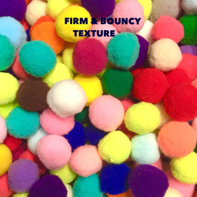 20x Firm and Bouncy but Soft 30mm Large Pompoms Crafts