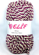 1x Elif 100% Acrylic Super Chunky Shimmer Crochet and Knitting Yarn