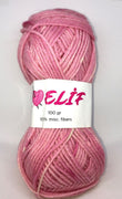 1x Elif 100% Acrylic 100g Medium Crochet and Knitting Yarn