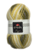 1x Eylul Print 100% Acrylic Medium Crochet and Knitting Yarn
