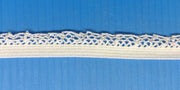 4x Yards White 11mm Silver Picot Edge Elastic Garterized Lace for Sewing Craft
