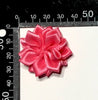 10 pcs Faux Chrysanthemum 40mm Satin Flower for Craft Sewing Embellishment